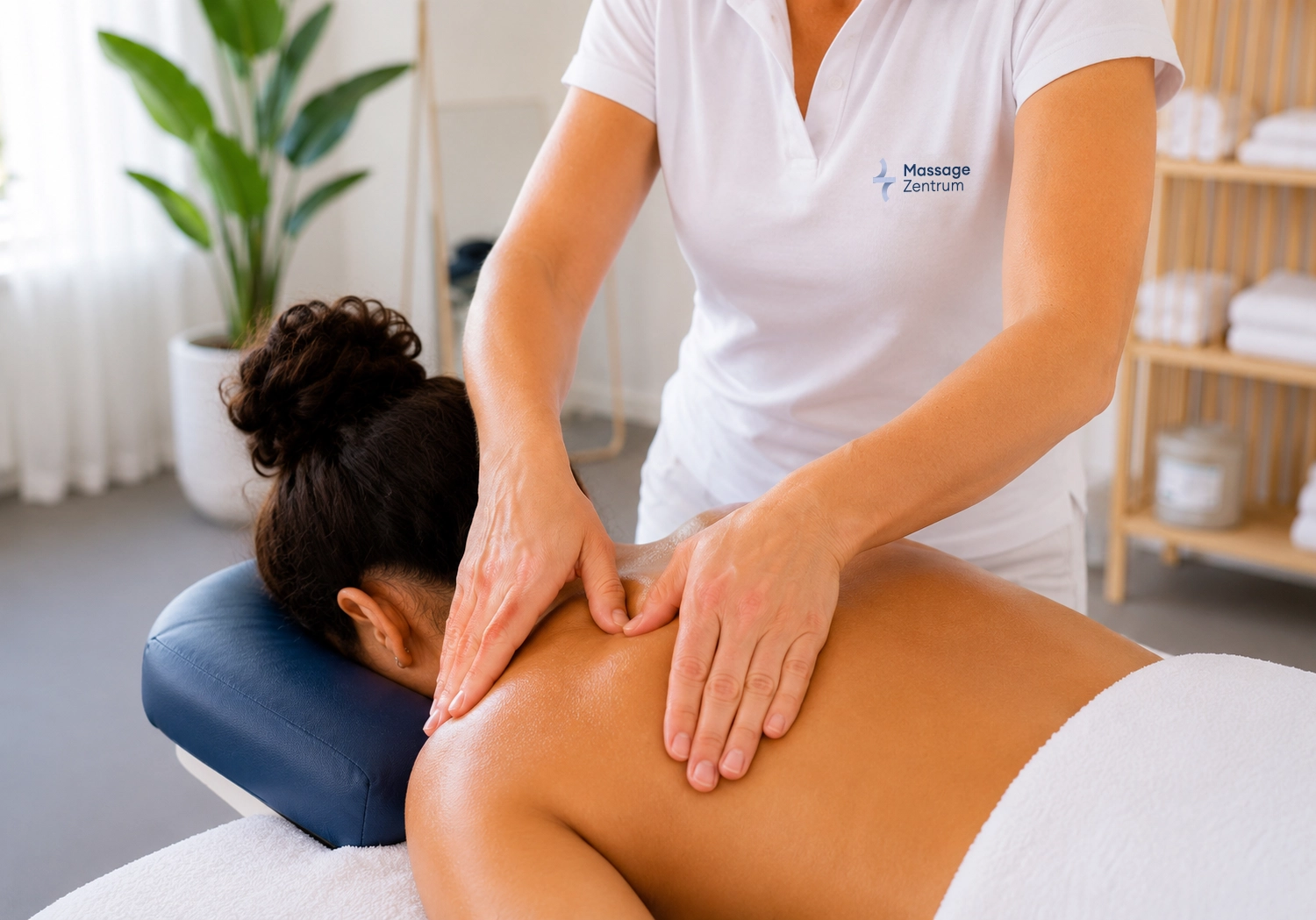 Arbeit an der Schulterregion – Massage Zentrum Rümlang